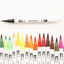민화샵 트윈 싸인펜 24색 미술준비물 재료 diy 색칠하기, 민화샵 트윈사인펜24색
