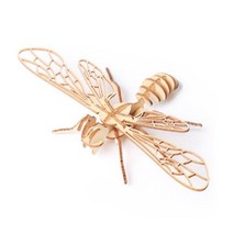 3D 곤충만들기 나무퍼즐 꿀벌 모형 초등교구 과학용품