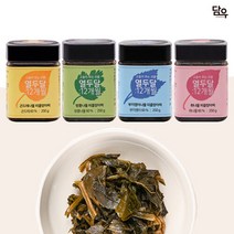 [담우] 열두달 나물 피클 장아찌 250g 4종택 1 (방풍 곤드레 부지깽이 취) 저염식 장아찌, 취나물, 1개