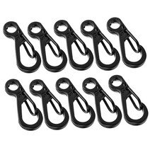 10pcs 미니 카라비너 스프링 백팩 클라스프 열쇠고리 캠핑 보틀 후크, 유형1