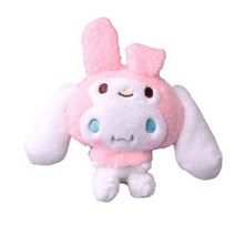 인형 마이멜로디 쿠로미 캐릭터 Sanrio-플러시 헬로 키티 마이 멜로디 시나모롤 폼폼 퓨린 행요돈 봉제 펜던트 열쇠 고리 생일 선물, [02] B