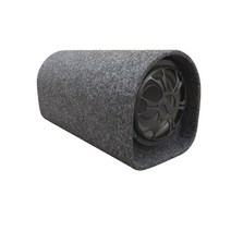 층간소음 우퍼 12V 높은 전원 자동차 서브 우퍼 스피커 10 인치 원통형 증폭기 범용 스테레오 음악 플레이, 01 6 inch