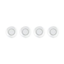 차량용 후방감지센서 디지털 후방감지기자동차 LED 무선 주차 센서 키트 Parktronic 4 역방향 지원 백업 레, 02 White
