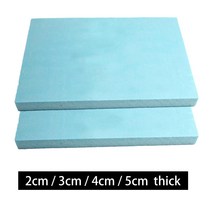 우드락폼보드 압축스펀지 하드보드지재단 스티로폼판 2x 공예 보드 폼 DIY 풍경 건물 조각 시트 폴리스티렌 직사각형 블록 미니어처 정원 경관, 4.30cmx20cmx5cm