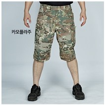 삼중코팅 만능 전술바지 작업 카고바지 7부 반바지