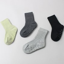설레발 아동용 모드베베 골지 양말 4종 세트