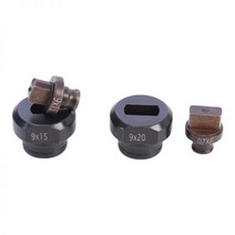 MHP-20 전기 유압 펀칭 슬롯 홀 다이 PL-20 단어 긴 홀 1 개, 12x17mm