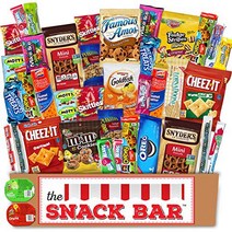 The Snack Bar - Snack Care Package (40 count) - Variety Assortment with American Candy Fruit Snacks, 1