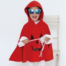 무지개나무 잭오랜턴 옆트임 후드망토
