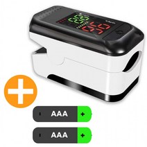 K-mate산소포화도 측정기 휴대용 가정용 맥박측정 AAA건전지 증정 옥시미터, 산소포화도 측정기 SO811 화이트(AAA건전지포함)