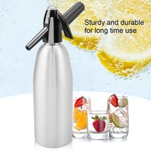 업소용 탄산수제조기 기계 음료 1L 소다 메이커 휴대용 차가운 음료 탄산 거품 물 기계 DIY 칵테일 이산화, 한개옵션0