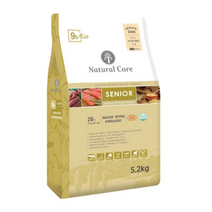 네츄럴코어 시니어 에코9b 유기농 70% 강아지사료, 4개, 5.2lg
