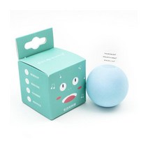 고양이 장난감 소리나는양모볼, 블루