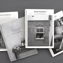 [인디고] 마음사진 스프링노트 (모눈 B5), 소풍