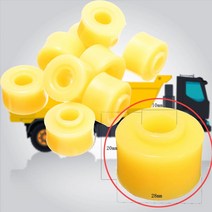 판스프링 1톤 화물차 캠핑카 코일스프링 화물칸 하체 보강 자동차 충격 흡수기 10x28x20mm 부시 DU 부싱 고무 슬리브자동차 트럭 자전거 보트 더 나은 234EA 2 호환, 단일옵션
