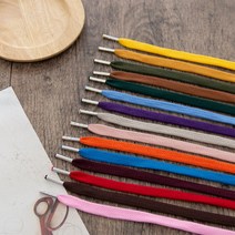 1개) 135cm 심플 후드끈 15color Y1998 CC0, 오렌지