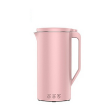 정밀기계 미니 두유 기계 휴대용 블렌더 110v220v 자동 과일 메이커 과즙 짜는기구 야채 추출기 식품 콩 벽 차단기자동화 시스템, 분홍색, 우리를
