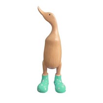 친환경 나무 오리 레인 부츠 눈길을 끄는 장식 다용도 가구 스팟용 홈 장식품, 4.green  L