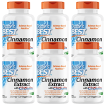 닥터스베스트 신슐린 함유 시나몬 계피 추출물 Cinnamon 250mg, 6통, 120캡슐