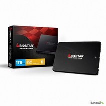 BIOSTAR S120 TLC 이엠텍 1TB ssd1tb/ssd240g/ssd외장하드/ssd120g/노트북ssd/삼성ssd500gb/ssd256g/ssd1t/ssd500/mx500, 단일 저장용량, 단일 모델명/품번