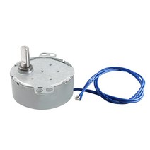 [미국정품매장] 가성비 추천 Heyiarbeit 동기 모터 50-60Hz AC 110V 15-18RPM 전력 CW TYC-50 4W 싱글 Flat 샤프트 수제 학교 Pro젝트 모델, 1_15-18RPM