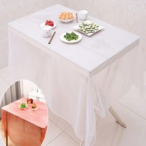 횟집 제사상 일회용 테이블보 식탁 비닐 세팅 깔개