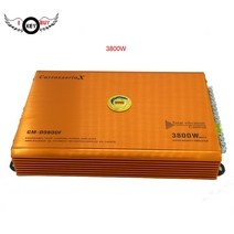 PUZU LVPIN DSP 카오디오 바이크 오토바이앰프 해양보트 I Key-구매 12V 3800W 자동차 앰프 오디오 파워 스테레오 4 채널 x 150 W 알루미늄 합금 사운드 부