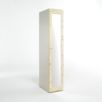 옵티마 롤스크린 드레스룸 400 거울장 시스템옷장, 화이트_GBW052WX-F