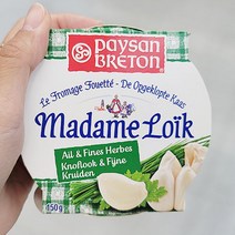 페이장브르통 마담로익 갈릭앤허브 크림치즈 150G X 1개, 종이박스포장