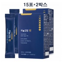 수면보조제 오늘 굿잠 환 감태환 추출물 디에콜 테아닌 연자육 타트체리 산조인 감퇴 15포 2통 남녀노소 부모님선물 영양제