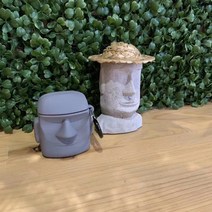 모아이석상 에어팟 케이스 에어팟 프로 1세대 2세대 케이스, 에어팟 1/2세대