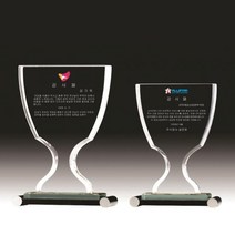 크리스탈상패 위촉패 감사패제작, 단품