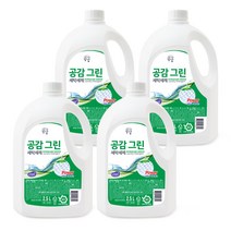 공감 그린 저점도 세탁세제 2.5Lx4개, 4개, 2.5L