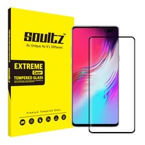 솔츠 갤럭시 S10 5G 풀커버 강화유리 방탄 액정 보호필름, 1매