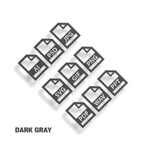 sticky 노트북스티커 캐리어 핸드폰 아이패드 맥북 냉장고 꾸미기, ns-32(다크그레이)