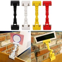 관절 주문표 꽂이 베이커리 네임택 꽂이 빵 이름표 홀더 집게 영수증 메뉴 가격표 거치대 전표 엽서 네임텍 사진 쇼카드 주문서 클립 홍보 받침대 이름 페이퍼 POP 종이 고정, 검정(0144), 검정(0144)