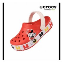 [크록스] DB_ 펀랩 디즈니 미니마우스 클로그 키즈 (206308-8C1)