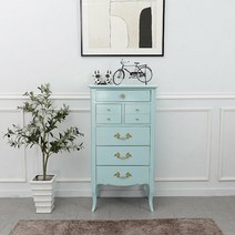 리체갤러리 [리체갤러리] 수입 프렌치 엔틱가구 원목 아트라제 비앙카 올블루 서랍장, 단품없음