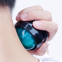 롤링 마사지기 림프순환 림프절 핸드, 블루