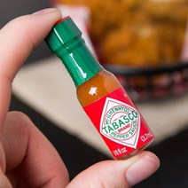 TABASCO Original Mini Bottles 타바스코 오리지널 핫 소스 미니 벌크 일회용 3.7ml 144입