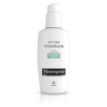 Neutrogena 오일 프리 데일리 롱 라스팅 페이셜 모이스처라이저 & 넥 크림 SPF 15 선스크린 및 글리세린 함유 기름기 없고 오일 프리 & 논코메도제닉 페이스 모이스처라, SPF15