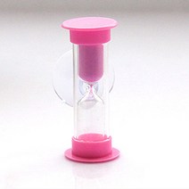달자샵 1+1 어디든 흡착 고정 3분 타임 모래시계 올바른 양치시간 타이머, 1Pcs+1Pcs, 그린