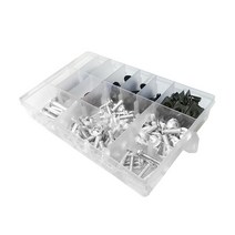 너트 볼트 스즈키 GSX-R 600 750 1000 K4 K5 K6 K7 K8 K9 195/PCS M8 M7 M6 M5 오토바이 페어링 볼트 키트, 07 은