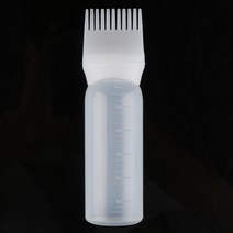 헤어 뿌리 볼륨 픽서 무향 컬러 미용실 스프레이 머리 염색제 도포기 브러시 병 염색 샴푸 병 오일 빗 머리 염색제 병 도포기 도구 머리 염색 스타일링 도구, 하얀색