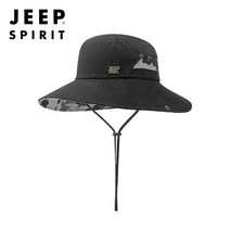 JEEP SPIRIT 밀리터리 사파리 모자 심플 등산 벙거지 캠핑 썬캡 스포츠 버킷햇