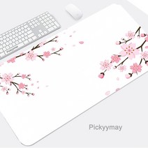 마우스 손목쿠션 손목받침대 손목보호대블랙 마우스 패드 벚꽃 데스크 매트 핑크 사쿠라 쿠션 키보드 컴퓨, 08 8_01 small 180x220x2mm