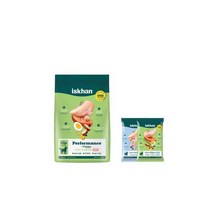 이즈칸 독 퍼포먼스 퍼피 2.5kg +이즈칸 강아지 사료샘플 랜덤 2개, 이즈칸 독 퍼포먼스 퍼피 2.5kg +이즈칸 강아지 사
