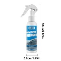 자동차 녹 제거제 스프레이 금속 크롬 페인트 클리너 유지 보수 다리미 파우더 100ml, 01 30ml, 1개