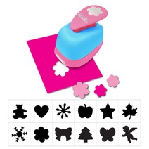종이나라 모양펀치(대) 규격-26mm, 08.종이나라 모양펀치(대26mm)_단풍잎