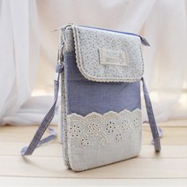 소녀감성 패브릭 플라워 미니크로스백 작은가방 자전거크로스백